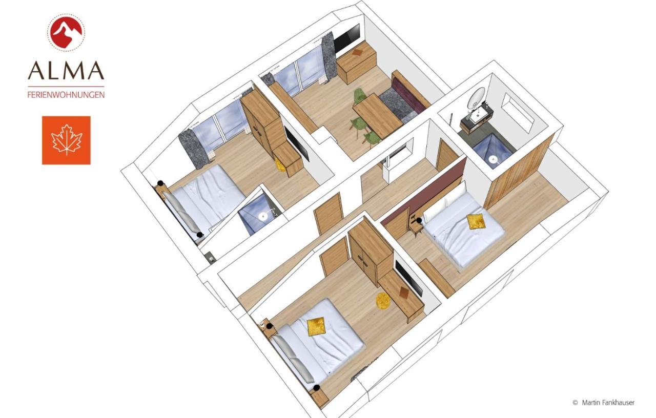 Alma Appartements マイヤーホーフェン エクステリア 写真