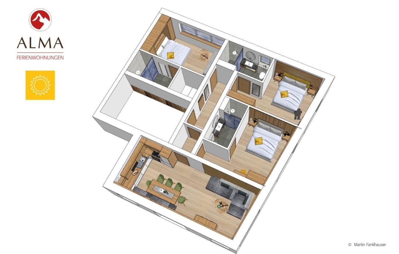 Alma Appartements マイヤーホーフェン エクステリア 写真